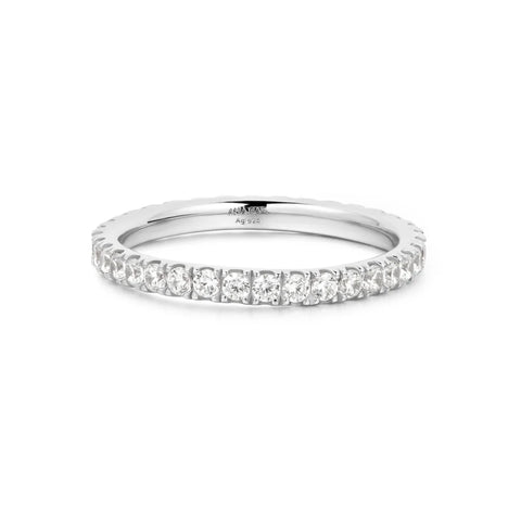 Pavé CZ Eternity Ring