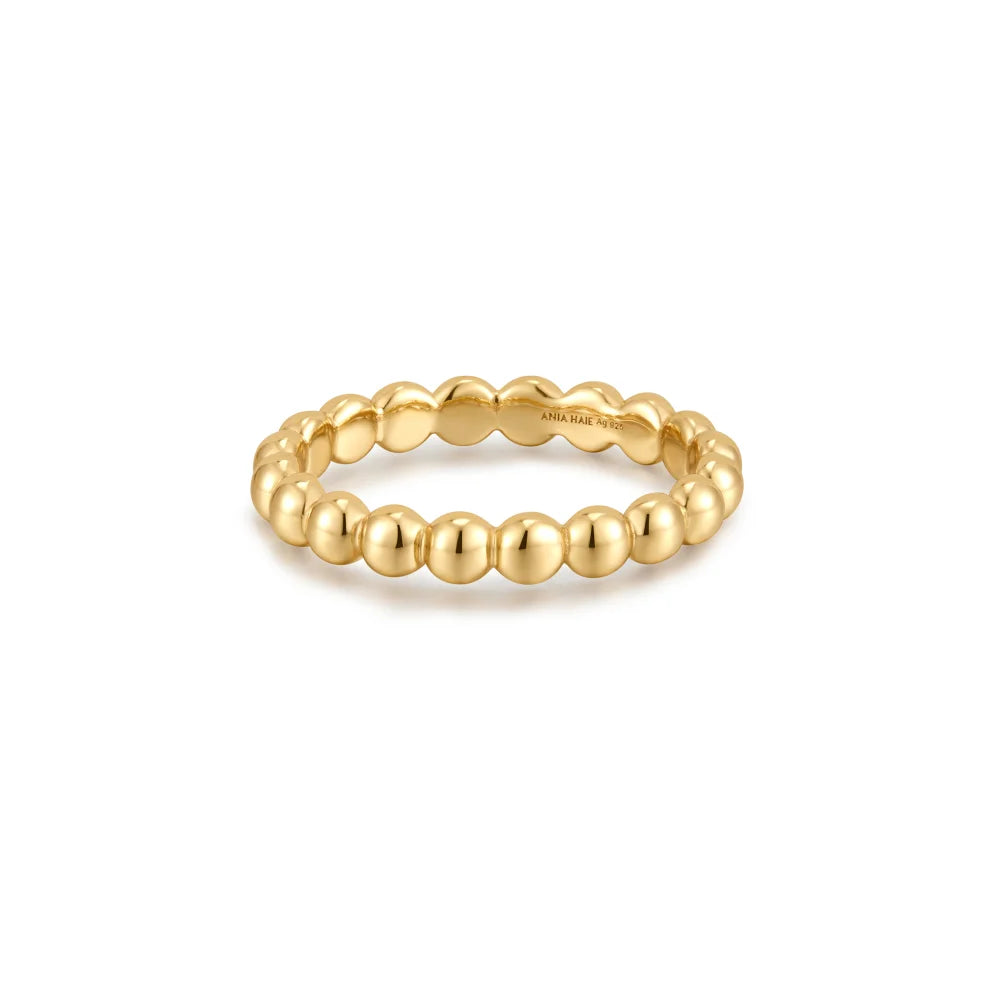 Gold Dome Round Band