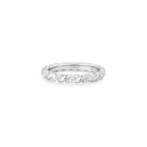 Sparkle Twisted Ring
