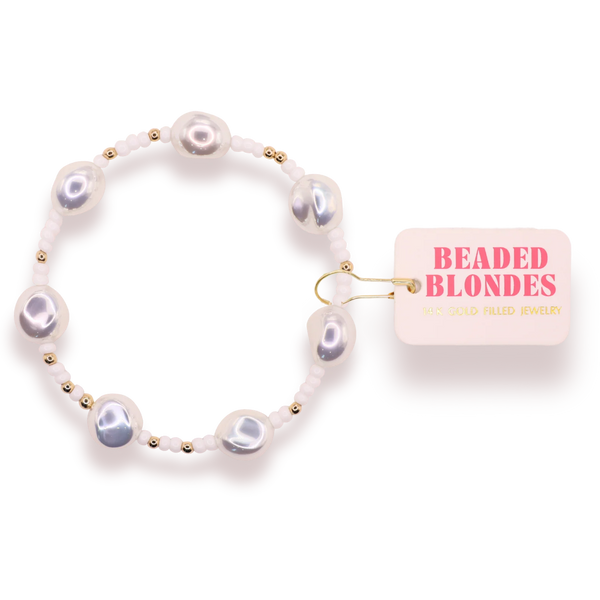 Sadie Sprinkle Bracelet in White