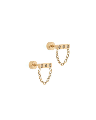 Channing Screwback Stud Earrings