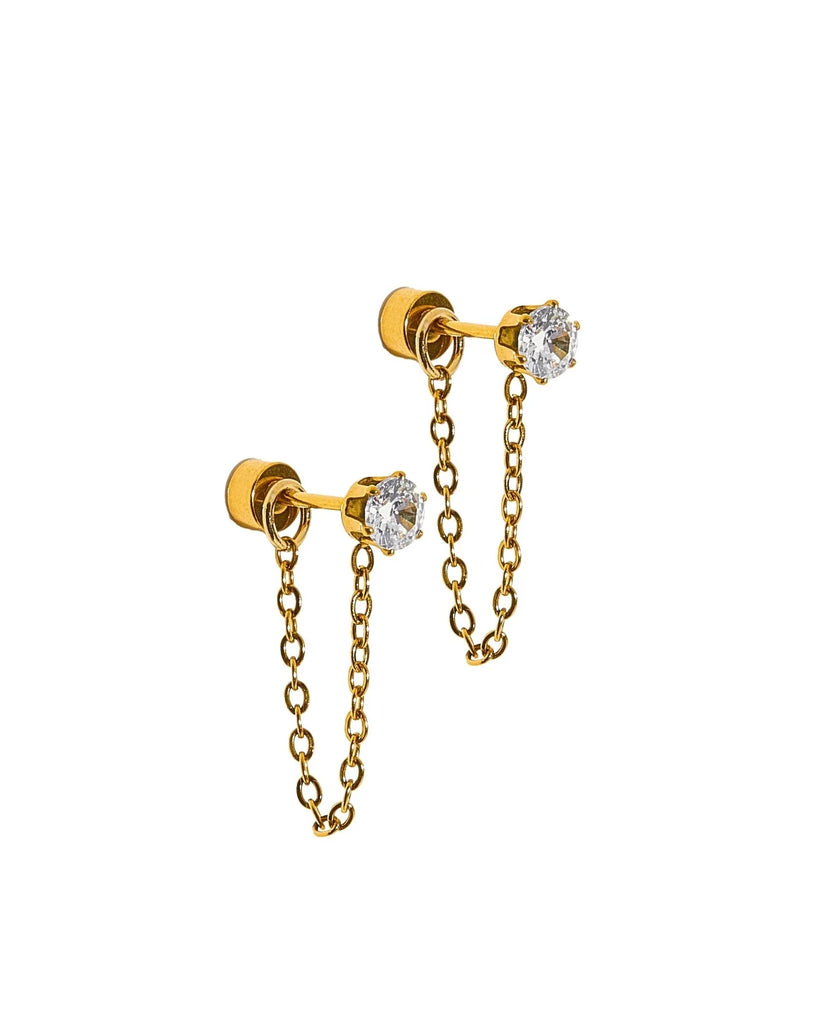 Screwback Stud Earrings
