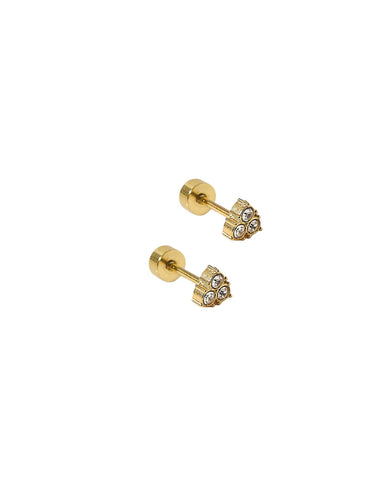Tatum -Screwback Stud Earrings
