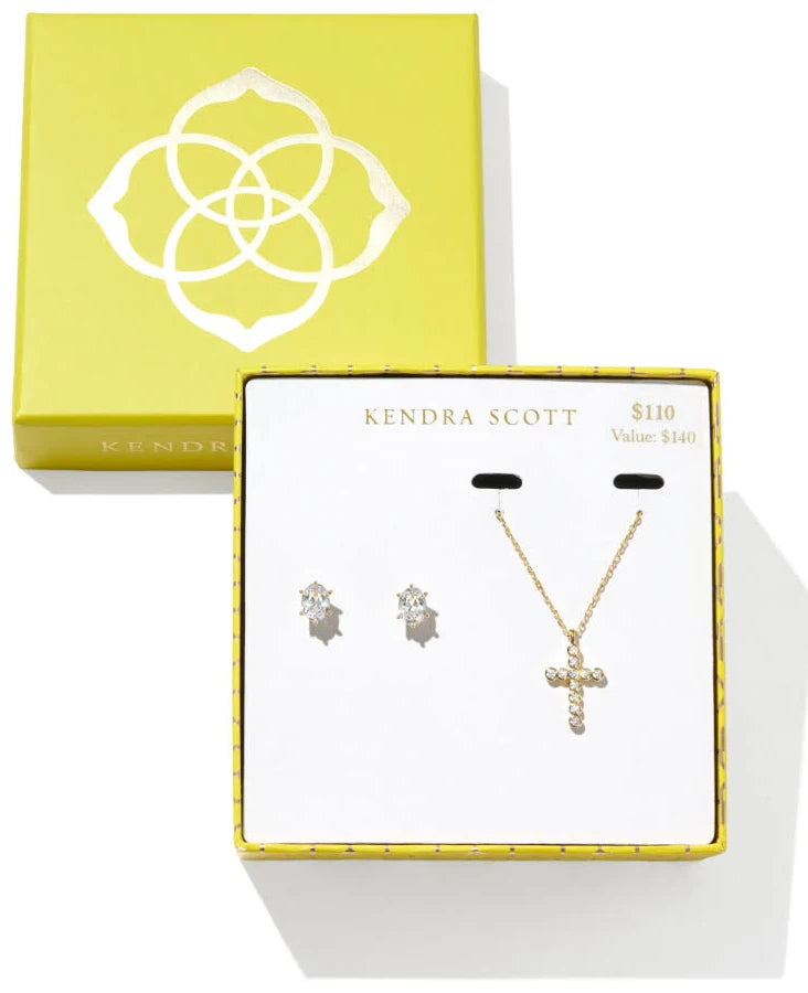 Cross Crystal & Cailin Crystal Gift Set