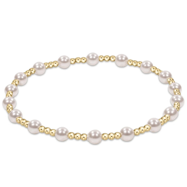 Sincerity Pearl 4mm Bracelet