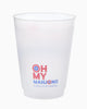 Sip Sip Hooray Mahjong Frosted Cups