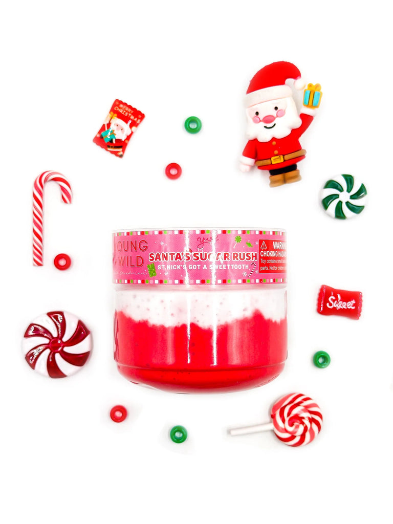 Christmas Slime Jars