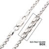 2.6mm 925 Italy Box Chain Necklace