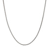 2.6mm 925 Italy Box Chain Necklace