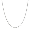 1.5mm 925 Italy Silver Black Rhodium Plated Brushed Satin Finish Snake Chain Necklace