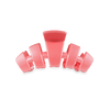 Calming Coral Hair Clips