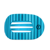 Splash Zone Large Flat Round Hair Clip