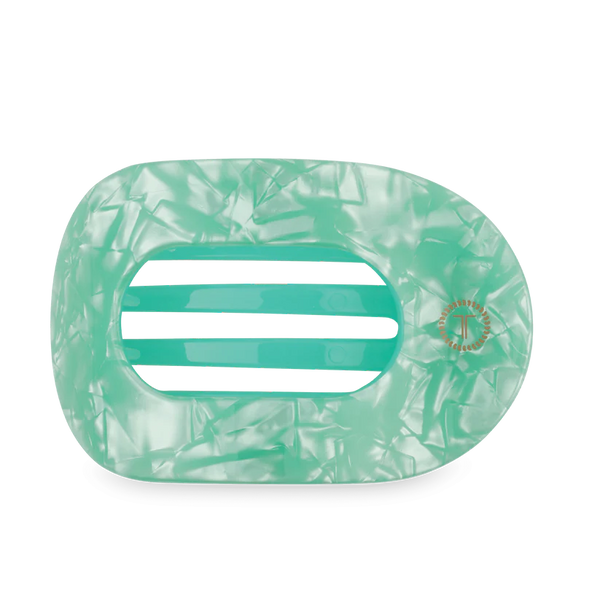 Spring Splash Flat Round Hair Clip