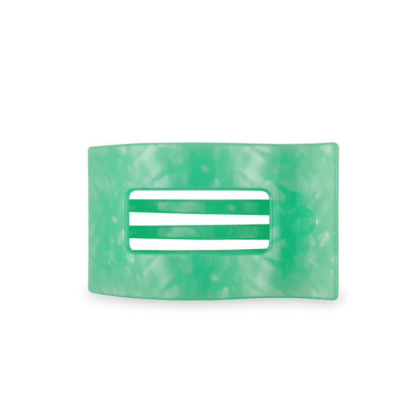 Spring Splash Flat Rectangle Hair Clip