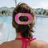 Summer Crush Flat Round Hair Clip