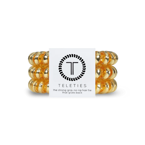Sunset Gold Hair Ties