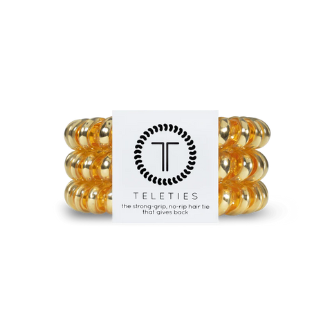 Sunset Gold Hair Ties