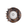Tortoise Flat Circle Hair Clip