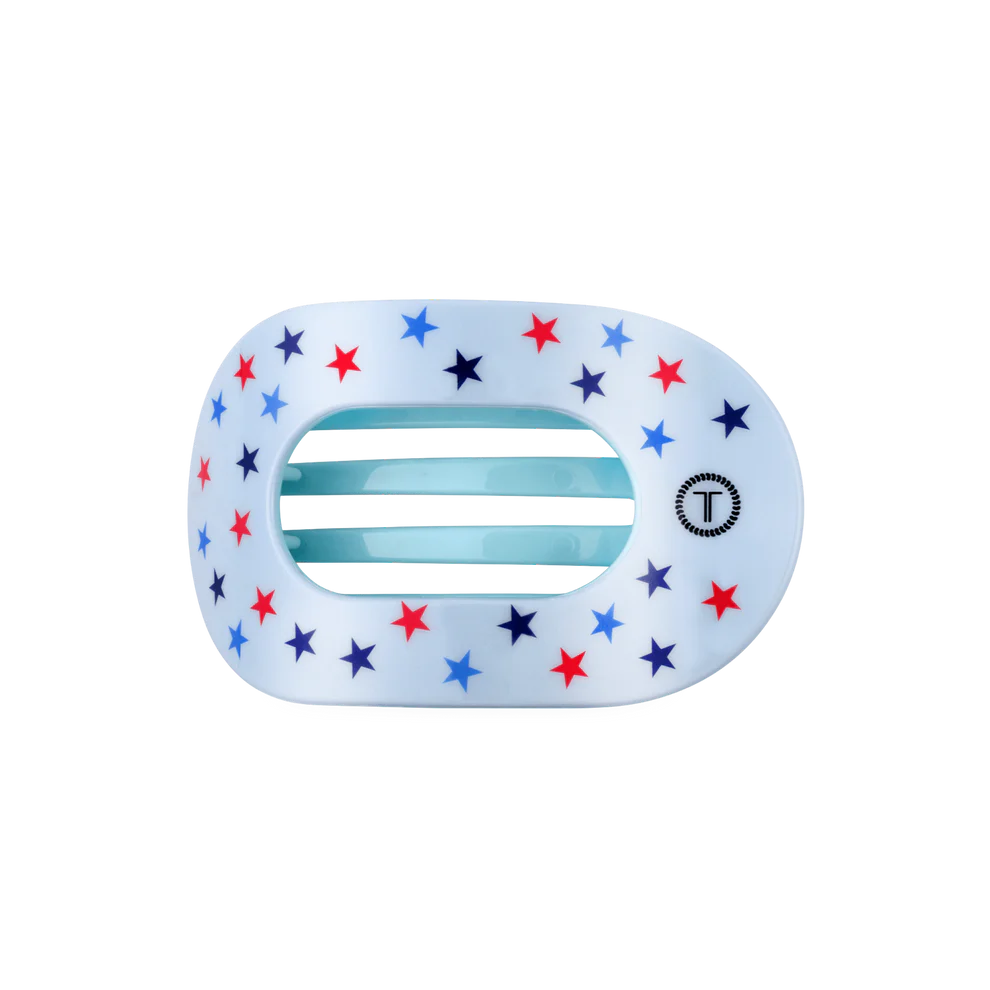 United We Sparkle Flat Round Hair Clip