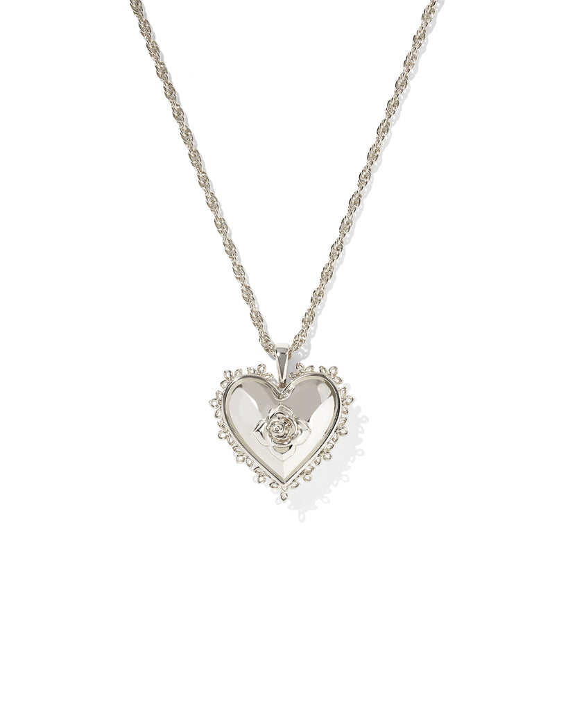Mallory Rose Locket Short Pendant Necklace
