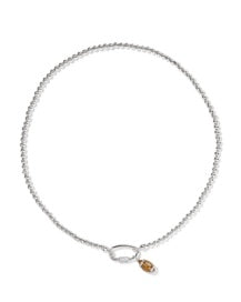 Football Metal Strand Necklace