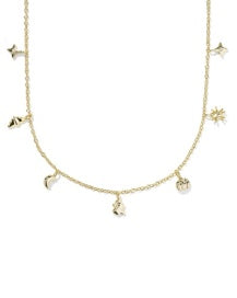 Halloween Strand Necklace Gold Multi Mix