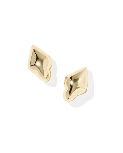 Adeline Metal Stud Earrings