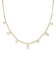Cailin Strand Necklace in White CZ