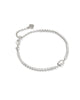 Emilie Tennis Bracelet in Ivory Mother of Pearl