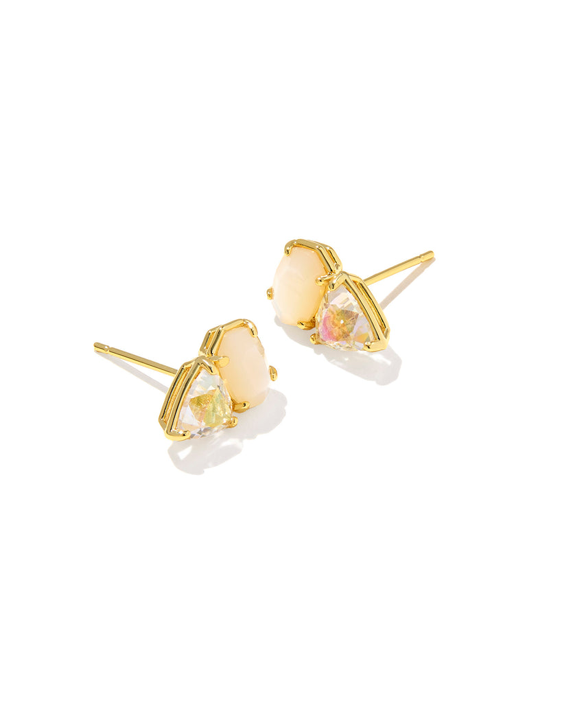 Tatum Stud Earrings in Neutral Mix