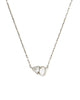 Tatum Short Pendant Necklace in Neutral Mix