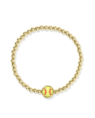 Softball Stretch Bracelet