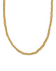 Gabriella Braid Chain Gold Necklace