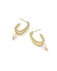Gabriella Pearl Hoop Earring - Cultured Freshwater
