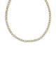 Fate Tennis Necklace in White CZ
