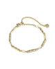 Fate Set of 2 Delicate Bracelet Sets in White CZ
