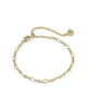 Fate Set of 2 Delicate Bracelet Sets in White CZ