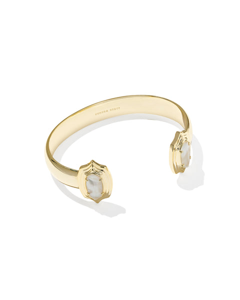 Elton Stepped Frame Cuff Bracelet