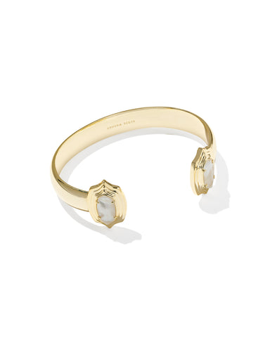 Elton Stepped Frame Cuff Bracelet