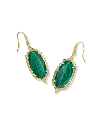 Dani Stepped Frame Drop Earrings