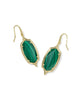 Dani Stepped Frame Drop Earrings