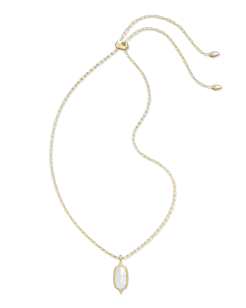 Dani Stepped Frame Long Necklace