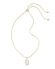 Dani Stepped Frame Long Necklace