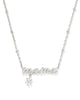 Mama Crystal Short Pendant Necklace
