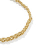 Gabriella Braid Chain Gold Bracelet
