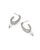 Gabriella Pearl Hoop Earring - Cultured Freshwater