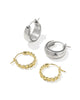 Gabriella Set Huggie Earrings