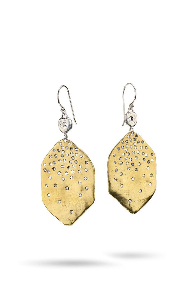 Found Again Starshower Hexagon Drop Earrings