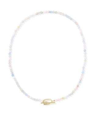 Sylvia Strand Necklace in Morganite Ombré