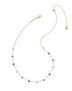Sierra Star Crystal Strand Necklace Red White & Blue